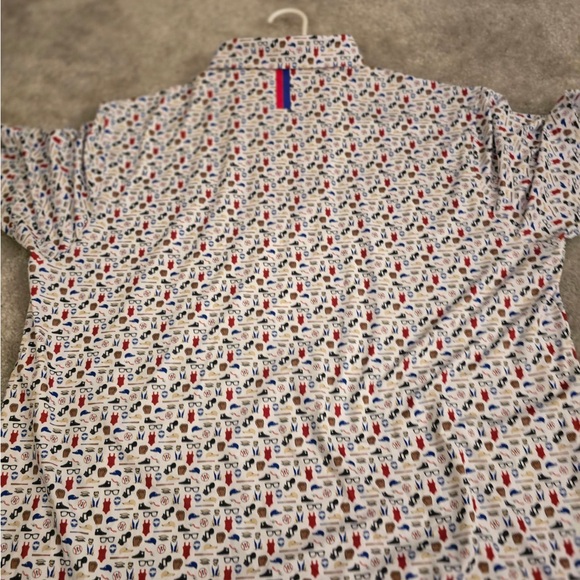 Rhoback Patterned Polo - Picture 4 of 4